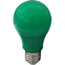 Ecola classic   LED color 12,0W A60 220V E27 Green Зеленая 360° (композит) 110x60