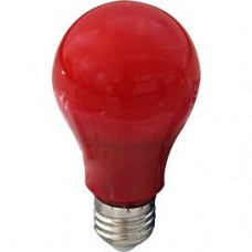 Ecola classic   LED color 12,0W A60 220V E27 Red Красная 360° (композит) 110x60