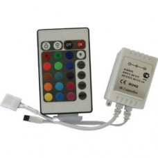 Ecola LED strip RGB IR controller  6A 72W 12V (144W 24V) с инфракрасным пультом управления