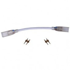 Ecola LED strip 220V connector гибкий соединитель лента-лента 2-х конт с разъемами для ленты IP68 12x7