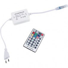 Ecola LED strip 220V RGB  RF controller (IP20)  600W 2,7A для ленты 220V 16x8 IP68 с радиопультом