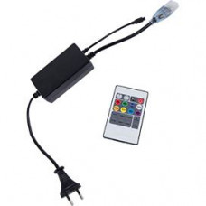 Ecola LED strip 220V RGB IR controller (IP20) 1000W 4,5A для ленты 220V 14x7 IP68 с инфракрасным пультом