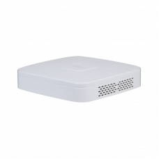 4-канальный IP-видеорегистратор с PoE 4K и H.265+ ИИ, Вх поток 80Мбитс, H.265+ H.265 H.264+ H.264 MJPEG, разрешение записи до 12Мп, 1 SATA III до 10Тбайт, 4кн1080p 1кн12Мп, 1 HDMI 1 VGA, aудио 11, 53В(DC) Dahua DHI-NVR2104-P-I2