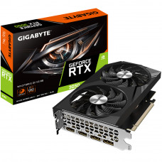 Видеокарта Gigabyte GIGABYTE GeForce RTX 3050 WINDFORCE OC V2 8G (GV-N3050WF2OCV2-8GD)