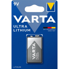 Батарейка Varta ULTRA Крона 6FR22 BL1 Lithium 9V (6122) (11050) VARTA Varta ULTRA Крона 6FR22 BL1 Lithium 9V (6122) (11050)