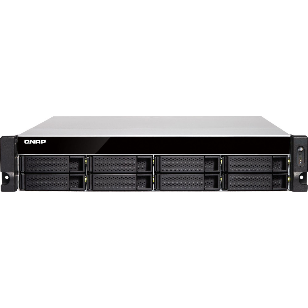 Сетевое хранилище без дисков QNAP TS-883XU-RP-E2124-8G
