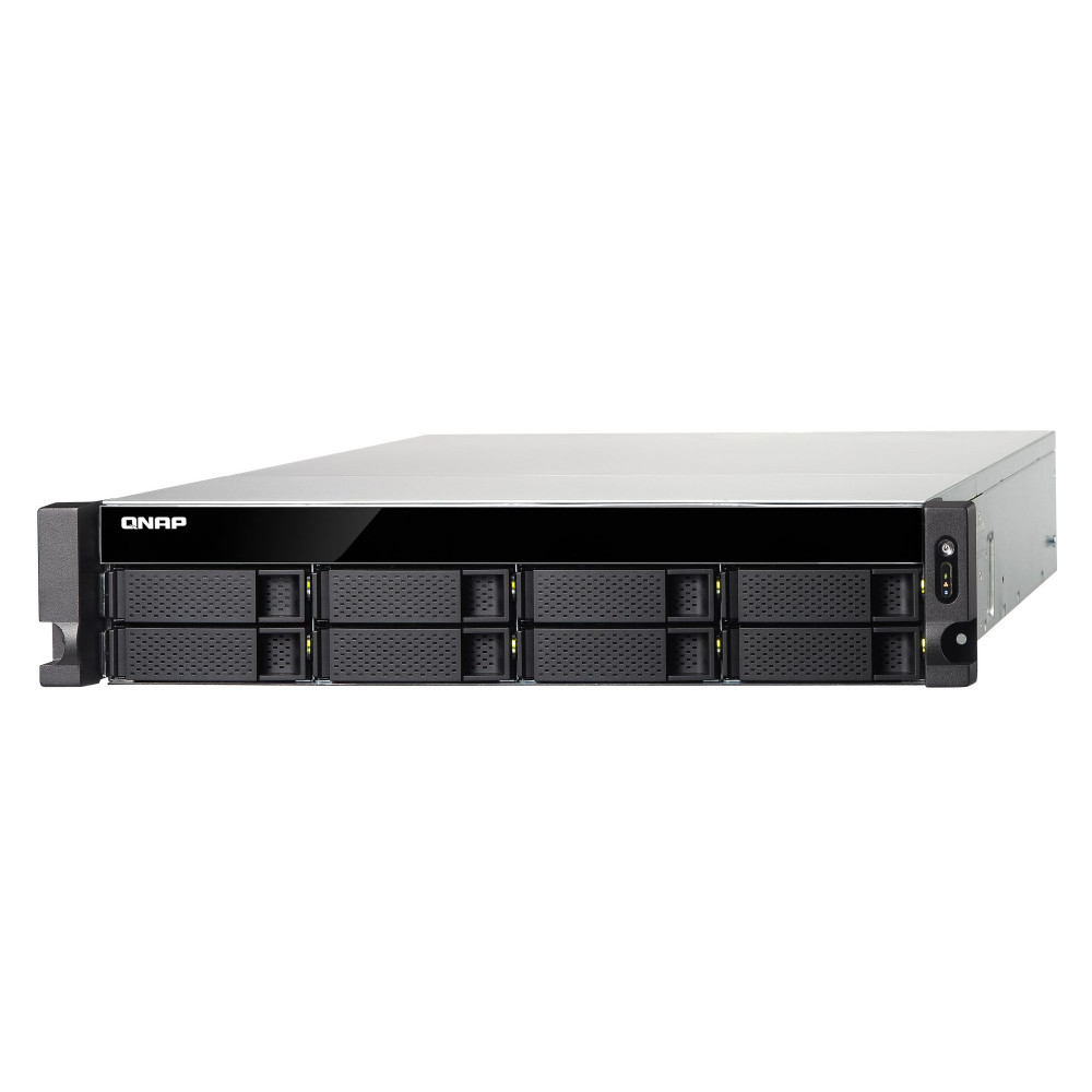 Сетевое хранилище без дисков QNAP TS-883XU-RP-E2124-8G
