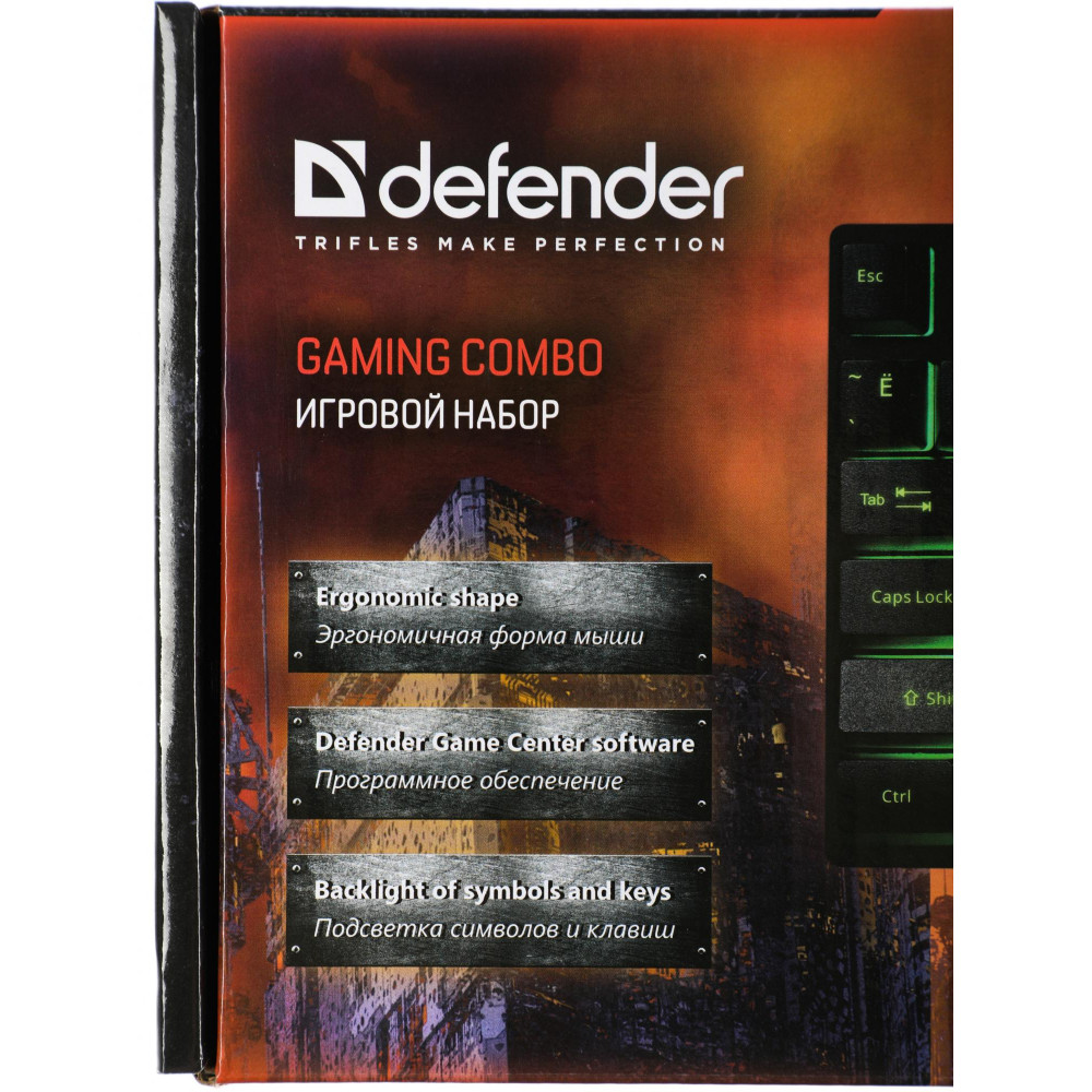 Клавиатура+мышь Defender 45123