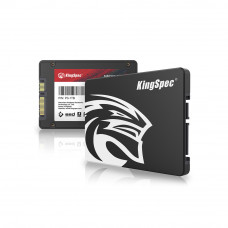 Твердотельный накопитель Kingspec SSD P3-256, 256GB, 2.5" 7mm, SATA3, R/W 550/520MB/s, IOPs н.д./н.д., TBW 120, DWPD 0.4 (3 года)