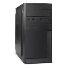 Корпус Exegate EX291139RUS BAA-105-01 Minitower mATX, без БП, 4xUSB, аудио, черный