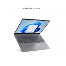 Ноутбук Lenovo Thinkbook G6 16-IRL 16"WUXGA IPS, Intel Core i5-1340P, 16Gb, 512Gb SSD, noDVD, Win11 Pro, grey (грав) (21