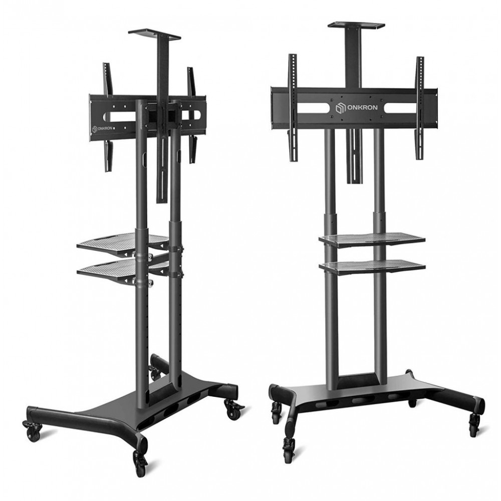 Мобильная стойка для ТВ ONKRON TS1881 Black
