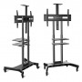 Мобильная стойка для ТВ ONKRON TS1881 Black
