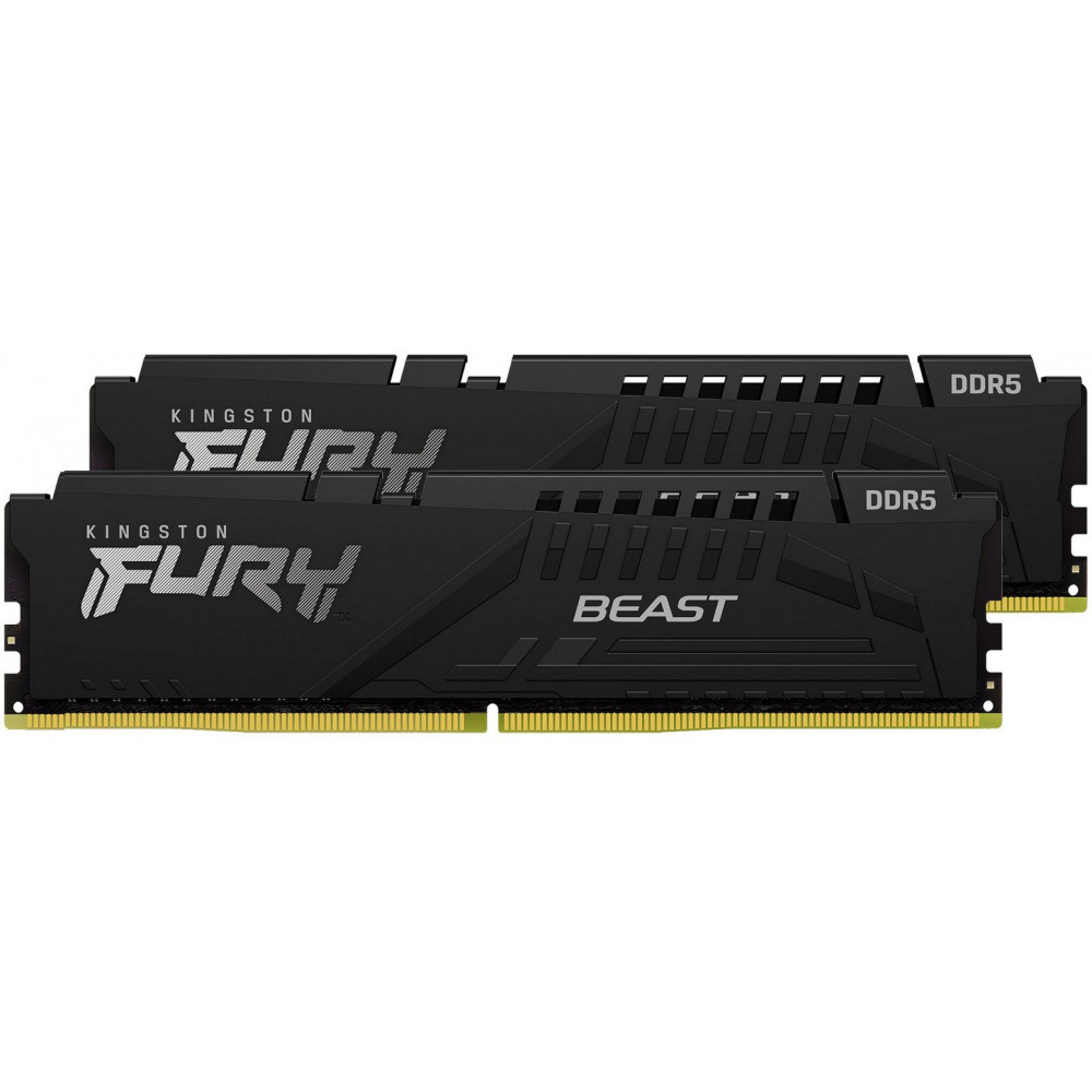 Оперативная память Kingston FURY Beast Black EXPO, 64GB (2x32GB) Kit, KF556C36BBEK2-64
