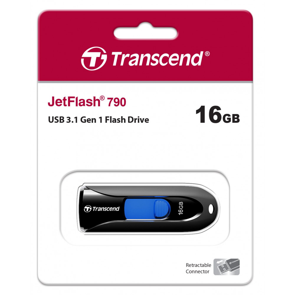 Флеш-накопитель Transcend JetFlash 790 16GB TS16GJF790K
