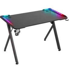 Defender Игровой стол Gamer RGB,подвес круж+гарн.,черн,120 Defender 64330