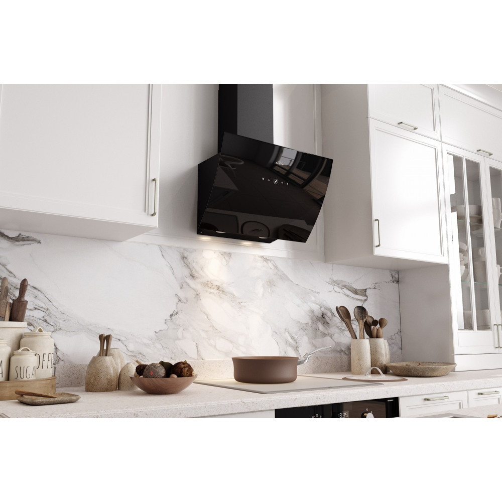 Вытяжка ELIKOR ELIKOR Вытяжка КВ WAVE 60 BK (243078)