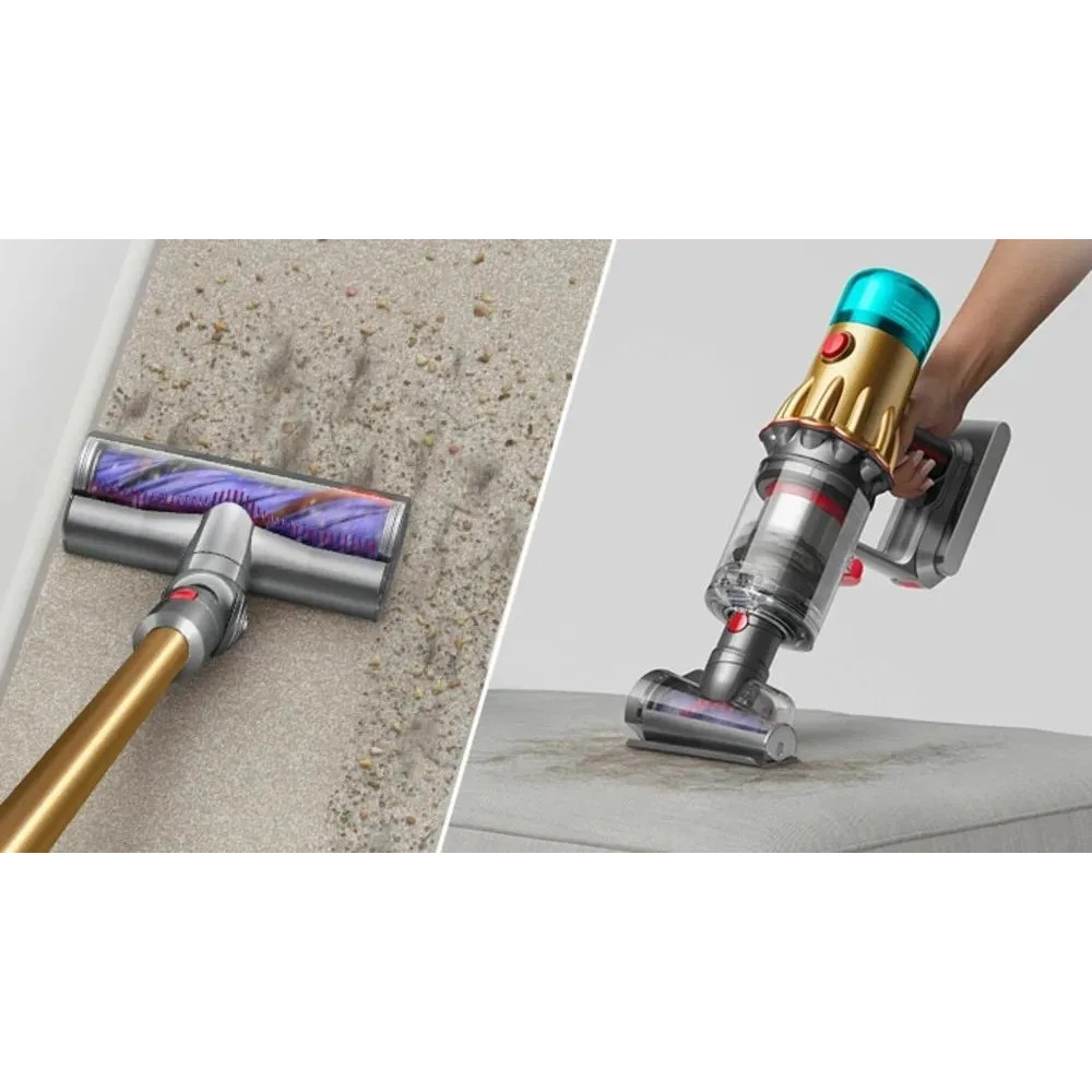 Беспроводной пылесос Dyson V12 Detect Slim Absolute Iron/Gold 448870-01
