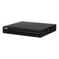 16-канальный IP-видеорегистратор 4K и H.265+, Вх.поток до 160Мбитс H.265+ H.265 H.264+ H.264 разрешение записи до 12Мп 1 SATA III до 20Тбайт воспроизведение 8кн1080p, 1 HDMI 1 VGA 1 RJ45 1000Мбитс aудиовхвых 11 12В(DC) видеоаналитика 4кн SM Dahua DHI-NVR4
