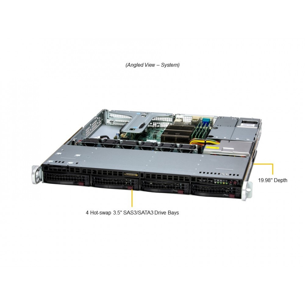 Серверная платформа SuperMicro SYS-511R-M Серверная платформа SuperMicro SYS-511R-M