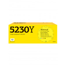 TC-K5230Y Тонер-картридж T2 для Kyocera ECOSYS M5521cdn/M5521cdw/P5021cdn/P5021cdw (2200 стр.) желтый, с чипом