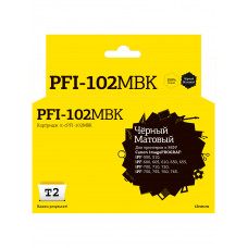 IC-CPFI-102MBK Картридж T2 для Canon imagePROGRAF iPF-500/510/600/605/610/650/655/700/710/720/750/755/760/765, матовый черный