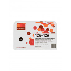 Двойная упаковка картриджа EasyPrint LH-Q2612AD для HP LJ1010/Canon LBP2900/MF4018 (2шт.x2000 стр.) Q2612AF/Q2612AD/Canon 703/FX-10