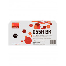 Картридж EasyPrint LC-055H BK_NC для Canon i-SENSYS LBP663/664/MF742/744/HP CLJ Pro M454/455/479/480 (7600 стр.) черный, БЕЗ ЧИПА