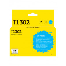 IC-ET1302 Картридж T2 для Epson Stylus SX525WD/Office B42WD/BX320FW/WF7015/7515, голубой, с чипом