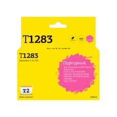 IC-ET1283 Картридж T2 для Epson Stylus S22/SX125/SX130/SX230/SX420W/Office BX305, пурпурный, с чипом