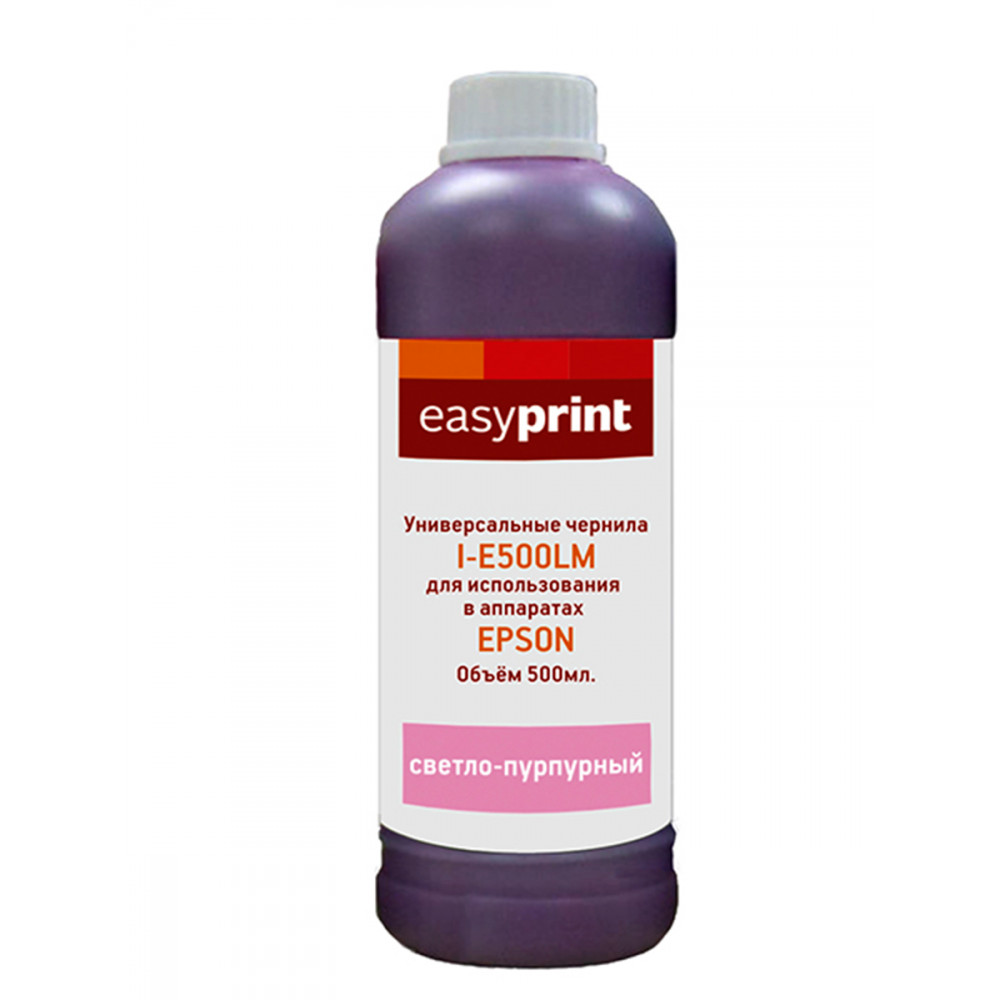 Чернила EasyPrint I-E500LM универсальные для Epson (500мл.) светло-пурпурный
