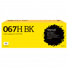 TC-C067H BK Картридж T2 для Canon i-SENSYS LBP631Cw/LBP633Cdw/MF651Cw/MF655Cdw/MF657Cdw (3130 стр.) черный, с чипом