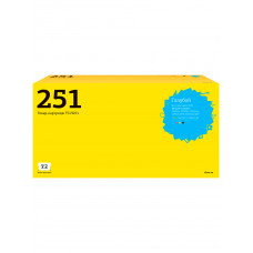 TC-H251 Картридж T2 для HP CLJ CP3525n/CM3530 (7000 стр.) голубой, с чипом