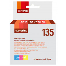 Картридж EasyPrint IH-8766 №135 для HP Deskjet 460/5743/5943/6543/6623/6843/6943/6983/9803/D4163/Photosmart 325/335/375/385/428/475/2573/2613/2713/8053/8153/8453/8753/C3183/C4183/D5063/D5163/Pro B8353/PSC 1513/1613/2353/Officejet 100/150/6213/6313/7213/73