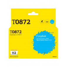 IC-ET0872 Картридж T2 для Epson Stylus Photo R1900, голубой, с чипом