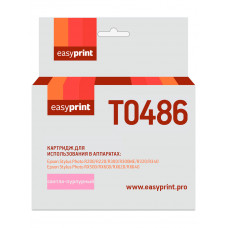 Картридж EasyPrint IE-T0486 для Epson Stylus Photo R200/R300/RX500/RX600, светло-пурпурный, с чипом