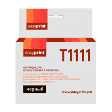 Картридж EasyPrint IE-T1111 для Epson Stylus Photo R270/R290/R390/RX690/TX700, черный, с чипом