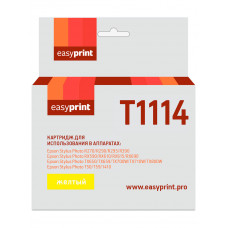 Картридж EasyPrint IE-T1114 для Epson Stylus Photo R270/R290/R390/RX690/TX700, желтый, с чипом