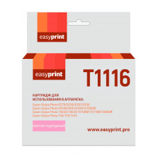 Картридж EasyPrint IE-T1116 для Epson Stylus Photo R270R/290/R390/RX690/TX700, светло-пурпурный, с чипом