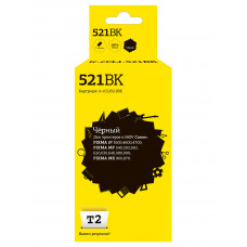 IC-CCLI-521BK Картридж T2 для Canon MP540/620/630/980/PIXMA iP4700/MX860/870, черный, с чипом