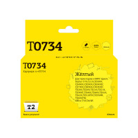 IC-ET0734 Картридж T2 для Epson Stylus C79/C110/CX3900/CX4900/TX200/TX209, желтый, с чипом