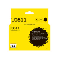 IC-ET0811 Картридж T2 для Epson Stylus Photo R270/R290/R390/RX690/TX700, черный, с чипом