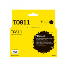IC-ET0811 Картридж T2 для Epson Stylus Photo R270/R290/R390/RX690/TX700, черный, с чипом