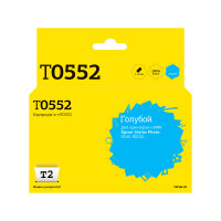 IC-ET0552 Картридж T2 для Epson Stylus Photo R240/RX520, голубой, с чипом