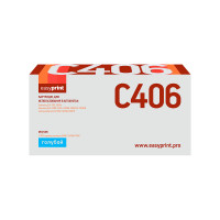 Картридж EasyPrint LS-C406 для Samsung CLP-365/365W/CLX-3300/3305/3305W/3305FW/3305FN/Xpress C410W/C460W/460FW (1000 стр.) голубой, с чипом