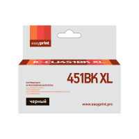 CLI451BK XL Картридж EasyPrint IC-CLI451BK XL для Canon PIXMA iP7240/8740/iX6840/MG5440/5540/5640/6340/6440/6640/7140/7540/MX924, черный, с чипом