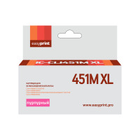 CLI451M XL Картридж EasyPrint IC-CLI451M XL для Canon PIXMA iP7240/8740/iX6840/MG5440/5540/5640/6340/6440/6640/7140/7540/MX924, пурпурный, с чипом