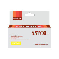 Картридж EasyPrint IC-CLI451Y XL для Canon PIXMA iP7240/8740/iX6840/MG5440/5540/5640/6340/6440/6640/7140/7540/MX924, желтый, с чипом