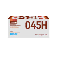 Картридж EasyPrint LC-045H C для Canon i-SENSYS LBP611Cn/613Cdw/MF631Cn/633Cdw/635Cx (2200 стр.) голубой, с чипом