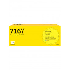 TC-C716Y Картридж T2 для Canon i-SENSYS LBP5050/5050N/HP Color LaserJet CP1215/CP1515n/CP1518ni/CM1312 MFP/CM1312nfi MFP (1400 стр.) Желтый, с чипом